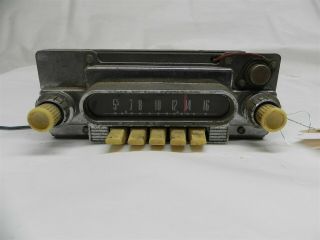 1962 - 1963 Ford Falcon Vintage Radio With Knobs 22bd