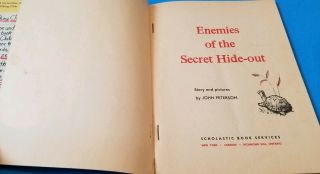 The Secret Hideout & Enemies Of The Secret Hideout by John Peterson 1974 1966 3