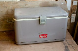 Vintage Vagabond Steel Cooler Ice Chest