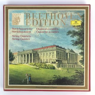 Deutsche Grammophon Beethoven String Quartets Vintage 11 Lp Box Set Th261725c