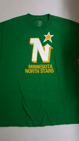 Minnesota North Stars Old Time Hockey T - Shirt - Men 