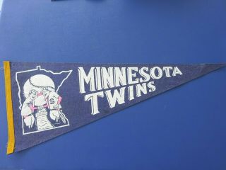 Vintage Minnesota Twins Pennant