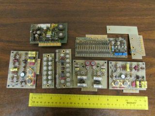 8 Vintage Hp Agilent Circuit Boards Gold Traces Vintage Ics Parts Or Scrap
