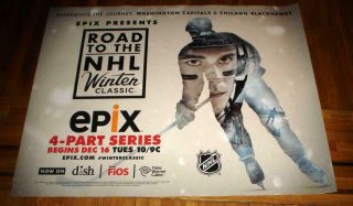 Nhl Winter Classic Capitals Vs Chicago Blackhawks Jonathan Toews 5ft Poster