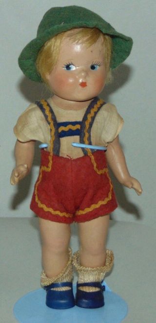 Vintage Vogue Doll Toddles Pre Ginny Lederhosen Tagged Outfit Compo 2