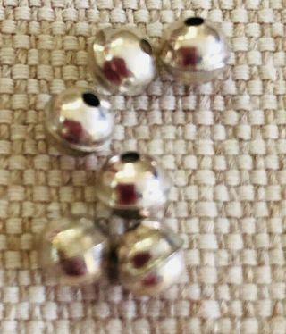 Vintage Navajo Pearl Sterling Silver Beads