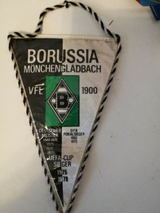 Vintage Old Borussia Soccer Football Club Wimpel Banner Pennant