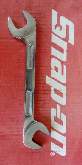 Vintage Snap On Tools 7/8 " Four Way Angle Head Open End Wrench Vs5228 Ships