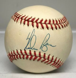 Nolan Ryan Single Signed Baseball Autographed Jsa Astros Mets Rangers Hof