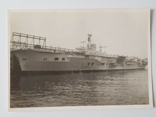 Hms Ark Royal York June 19 1957 Photo