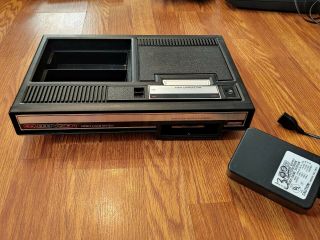 Vintage Colecovision Video Game Console With Ac Power Supply Coleco Vision