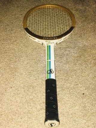 Vintage Spalding Pancho Gonzales Tennis Racket