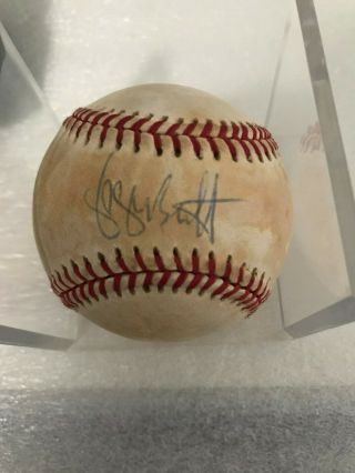 George Brett Kansas City Royals Signed Baseball With