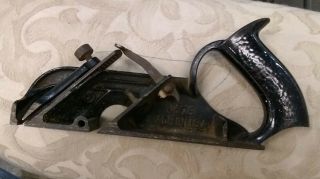 Vintage Antique Stanley Rabbet Plane No 78 With Blade/cutter Usa Made