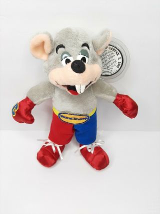 Vintage Chuck E Cheese World Champ Plush 2009 Promo Toy Mouse LIMITED EDITION 2