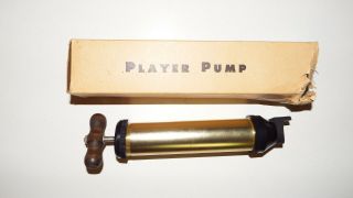 Vintage Player Piano Tracker Bar Suction Pump Cleaner