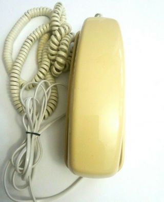 Vintage Unisonic Push - Button Yellow Wall Phone In & Out