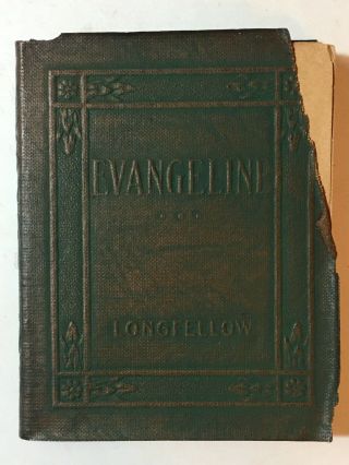 Little Leather Library Evangeline By Henry Wadsworth Longfellow