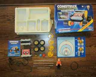 Vintage 1985 Fisher Price Construx 6450 Power Pack Accessory Motorized Remote