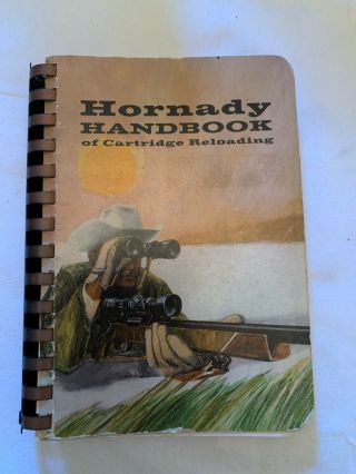 Vintage Hornady Handbook Of Cartridge Reloading 1967