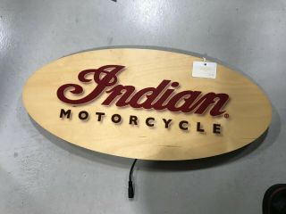 Indian Motorcycle Lighted Sign -,  Huge Discount