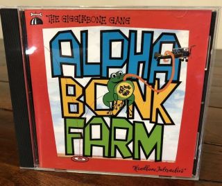 Alphabonk Farm Vintage Pc/mac Kids Game Alpha Bonk Gigglebone Gang Headbone