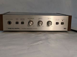 Vintage Realistic 42 - 2108 Stereo Reverb System Reverb And Delay Effects