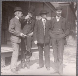 Vintage Photograph 1904 Men 
