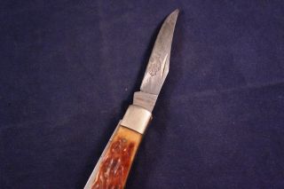 Vintage Parker Cut Co " Trapper 2 " Folding Knife