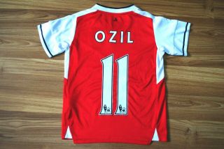 Kids Boys 7 - 8 Years S 128 Cm Arsenal 2016/17 Home Football Shirt Jersey Ozil 11