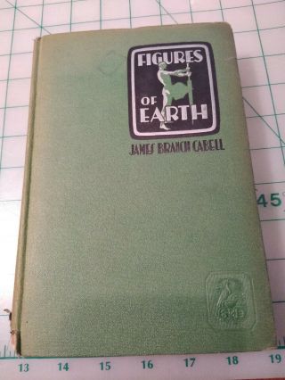 Figures Of Earth By James Branch Cabell Hc 1921