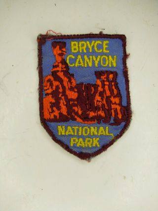 Utah Bryce Canyon Nation Park Vintage Patch