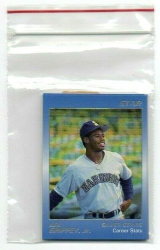 1988 Star Baseball Ken Griffey Jr.  Complete Silver Series 9 Card Set W/bag /2000