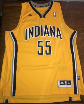 Adidas Indiana Pacers Roy Hibbert Jersey Xl Stitched Mens