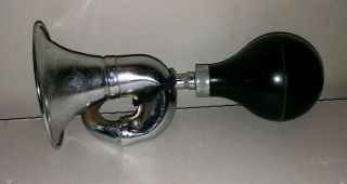 Vtg Bicycle Horn Trumpet Tuba Squeeze Guc