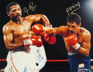 Aaron Pryor & Arguello 16x20 Hand Signed Autographed Photo With Proof And