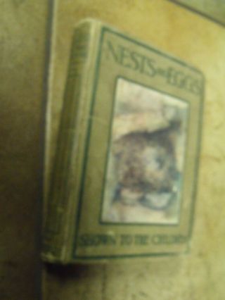Vintage Childrens Book - Nests And Eggs To The Children By A H Blaikie