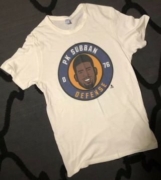 Nashville Predators Pk Subban T - Shirt,  Size Large