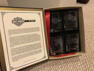 Ford F - 150 Harley Davidson 2003 100th Anniversary Glassware Set Limited Edition