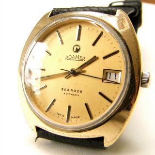 Roamer Searock Vintage Automatic Swiss Watch From The 1970s | The Swiss Beauty