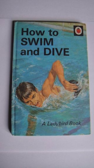 How To Swim And Dive Vintage Ladybird 1960`s L@@k