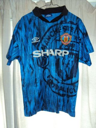 Vintage Man Utd Shirt 1992 Small