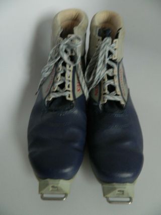 Vintage Salomon Sr 301 Sns Mens Cross Country Boots Size 14 (eu 47)