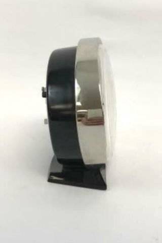 Vintage Westclox Big Ben Mini Black Alarm Clock Analog 3