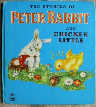 Vintage Whitman Cozy Corner Book Stories Of Peter Rabbit And Chicken Little