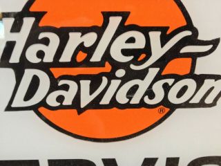 Harley Davidson lighted dealer sign - service 2