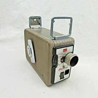Vintage Kodak Brownie 8mm Movie Camera Ii 1.  3mm F/2.  7 Lens