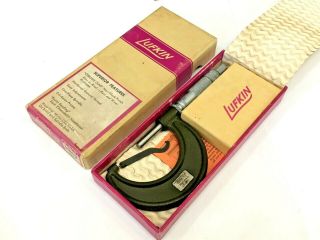 Vintage Lufkin 1 " - 2 " Micrometer 1942