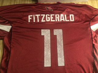 Larry Fitzgerald Arizona Cardinals Jersey Reebok Xl Nfl Football