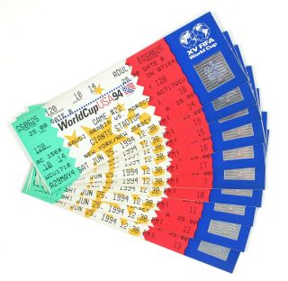 10 Vtg Soccer Football World Cup Usa 1994 Game 22 Tickets